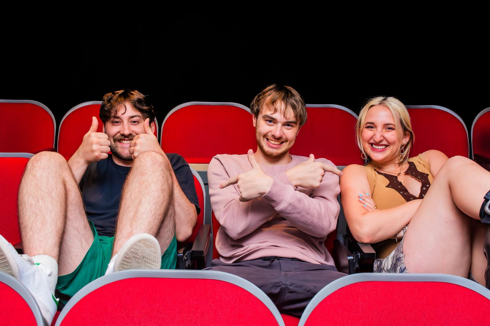 Fourth Floor Film creators - Ian Boyd, Brandon Stewart, and Devin Gillis
